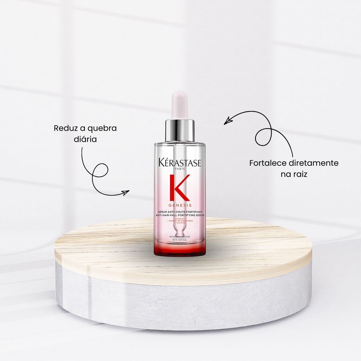 Kit Kérastase Genesis Homme Bain Masse (3 Produtos)