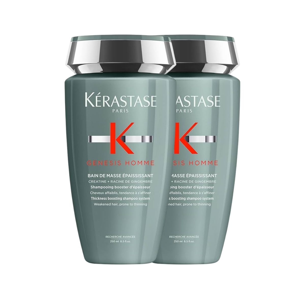 Kit Kérastase Genesis Homme Bain Masse 2 Shampoo 250 ml