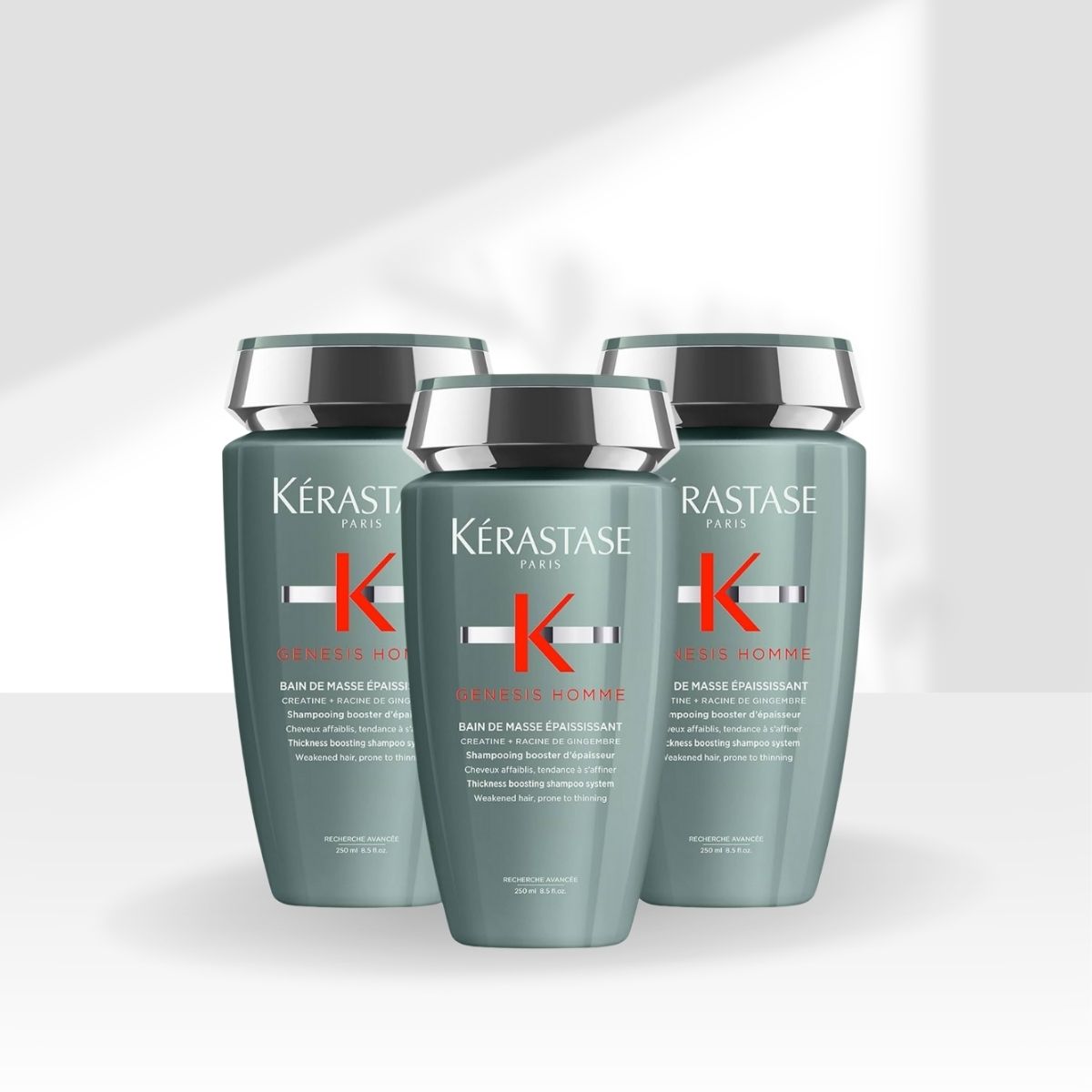 Kit Kérastase Genesis Homme Bain Masse 3 Shampoo 250 ml