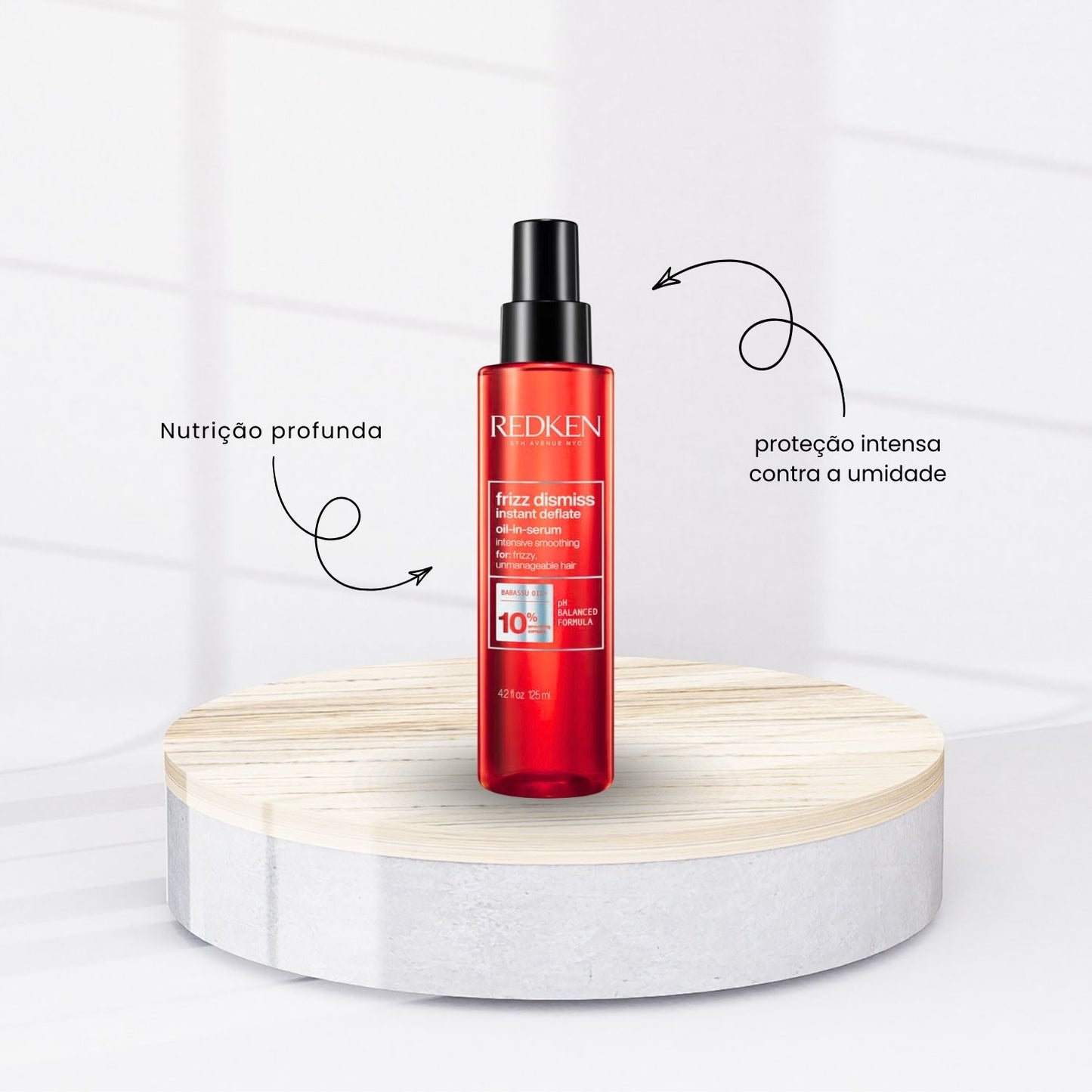 Kit Redken Frizz Dismiss Anti-Frizz (3 Produtos)