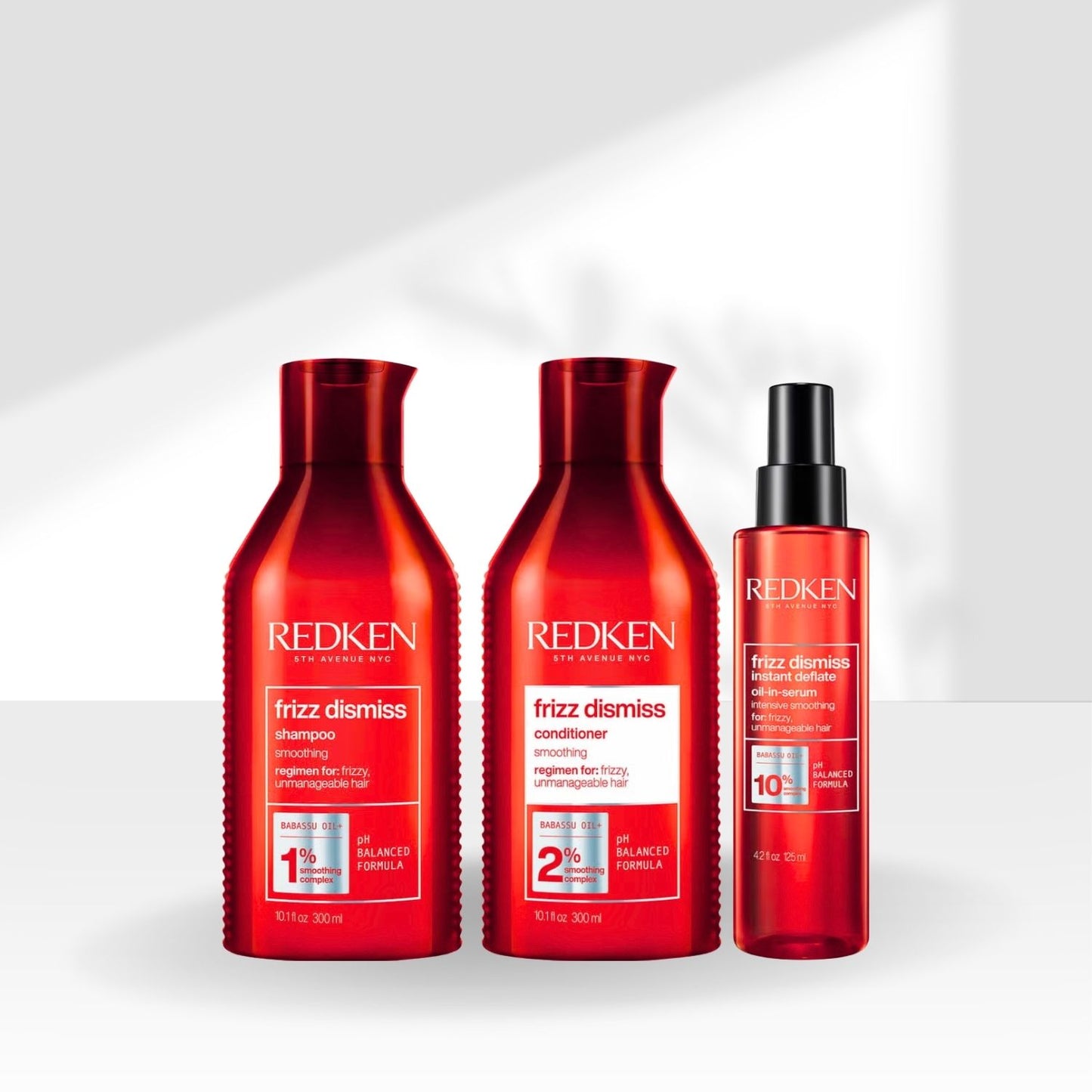 Kit Redken Frizz Dismiss Anti-Frizz (3 Produtos)