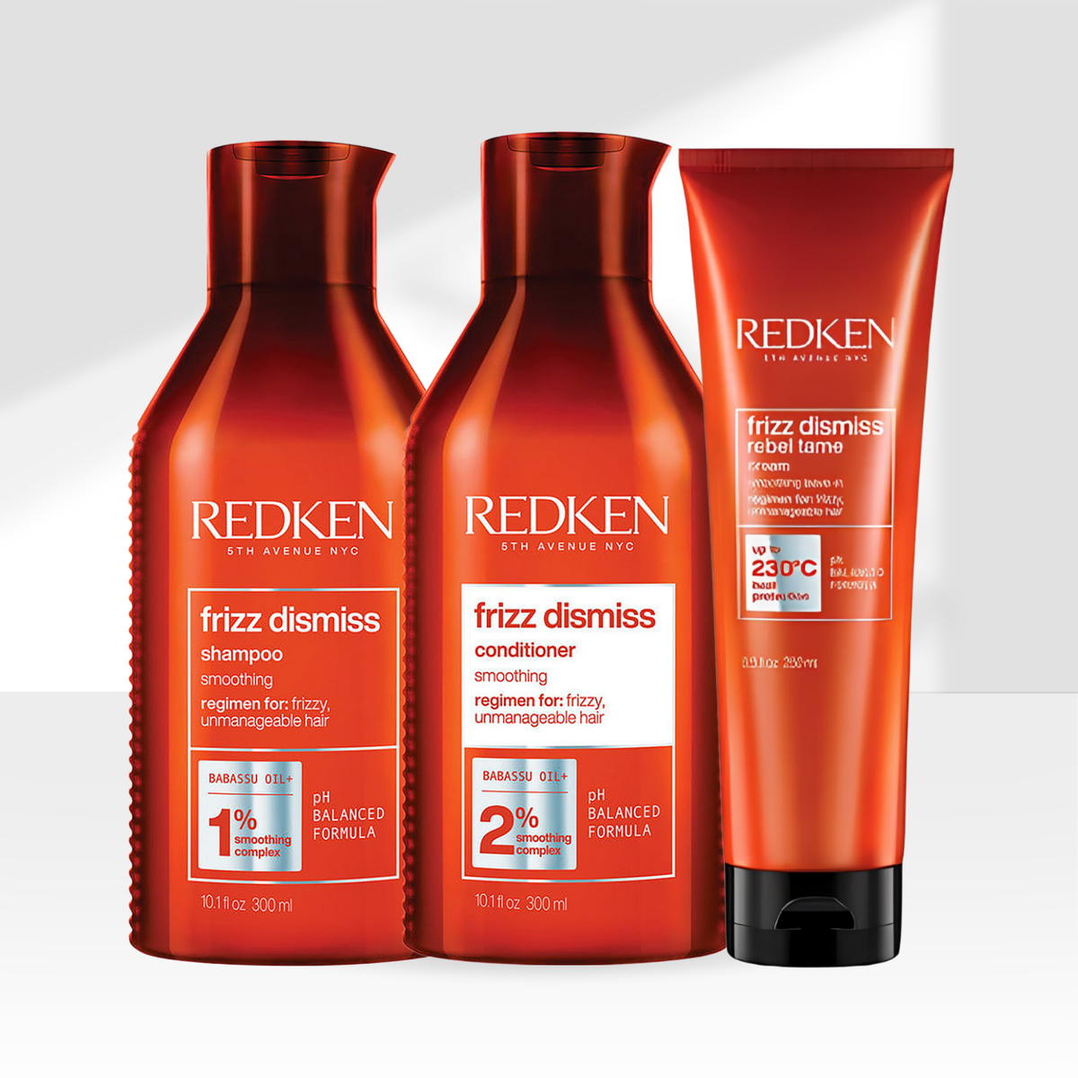 Kit Redken Frizz Dismiss Anti-Frizz (3 Produtos)