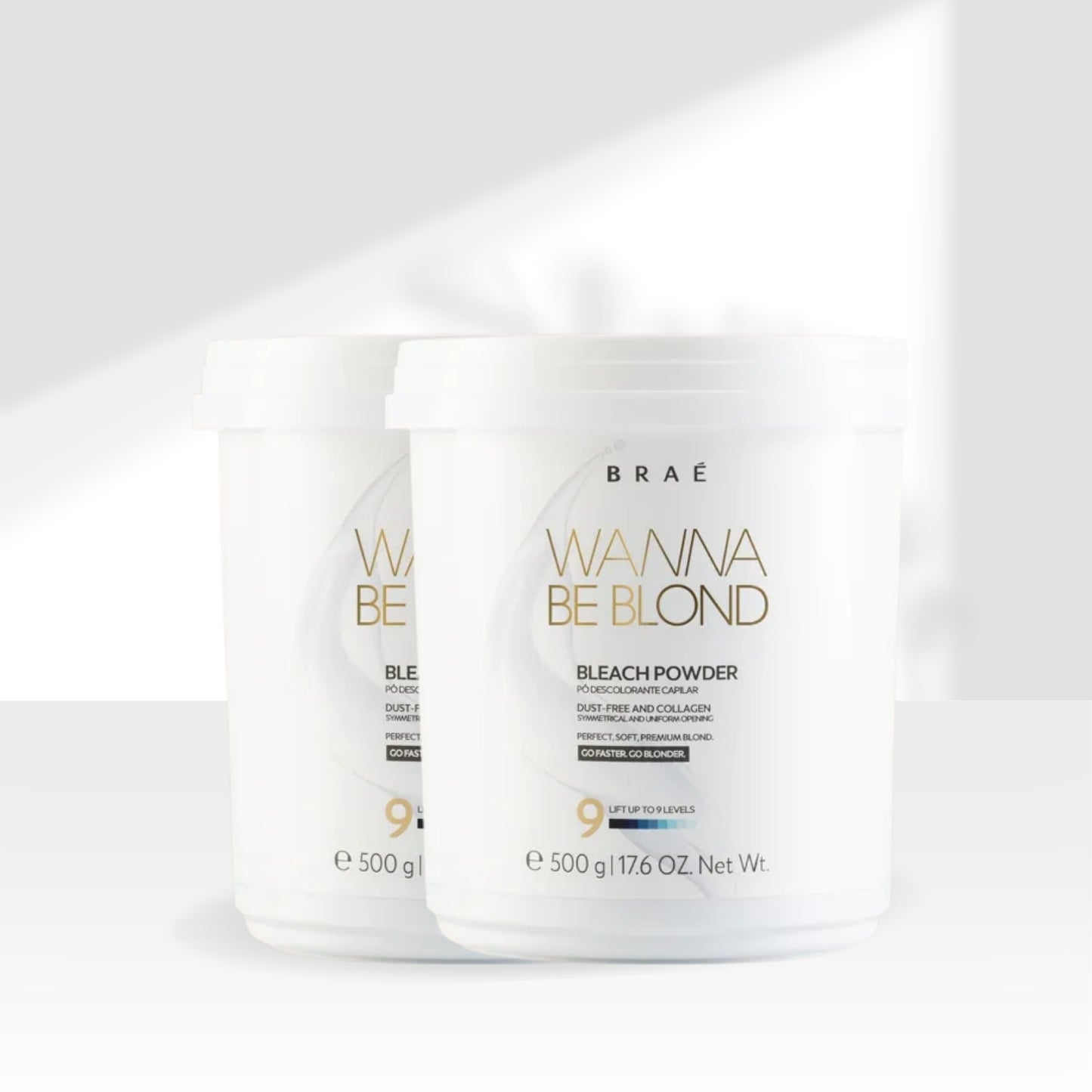 Kit Braé Wanna Be Blond 2 Pó Descolorante Capilar 500 g