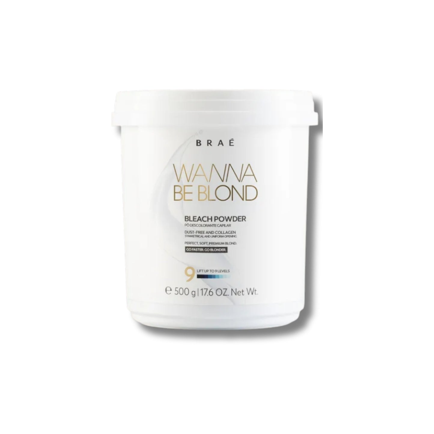 Kit Braé Wanna Be Blond 2 Pó Descolorante Capilar 500 g