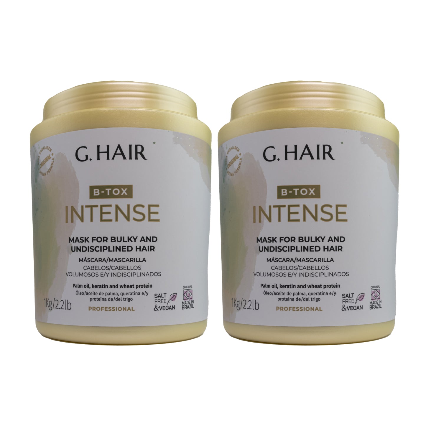 Kit G.Hair BTX Intense 2 Máscara 1 Kg
