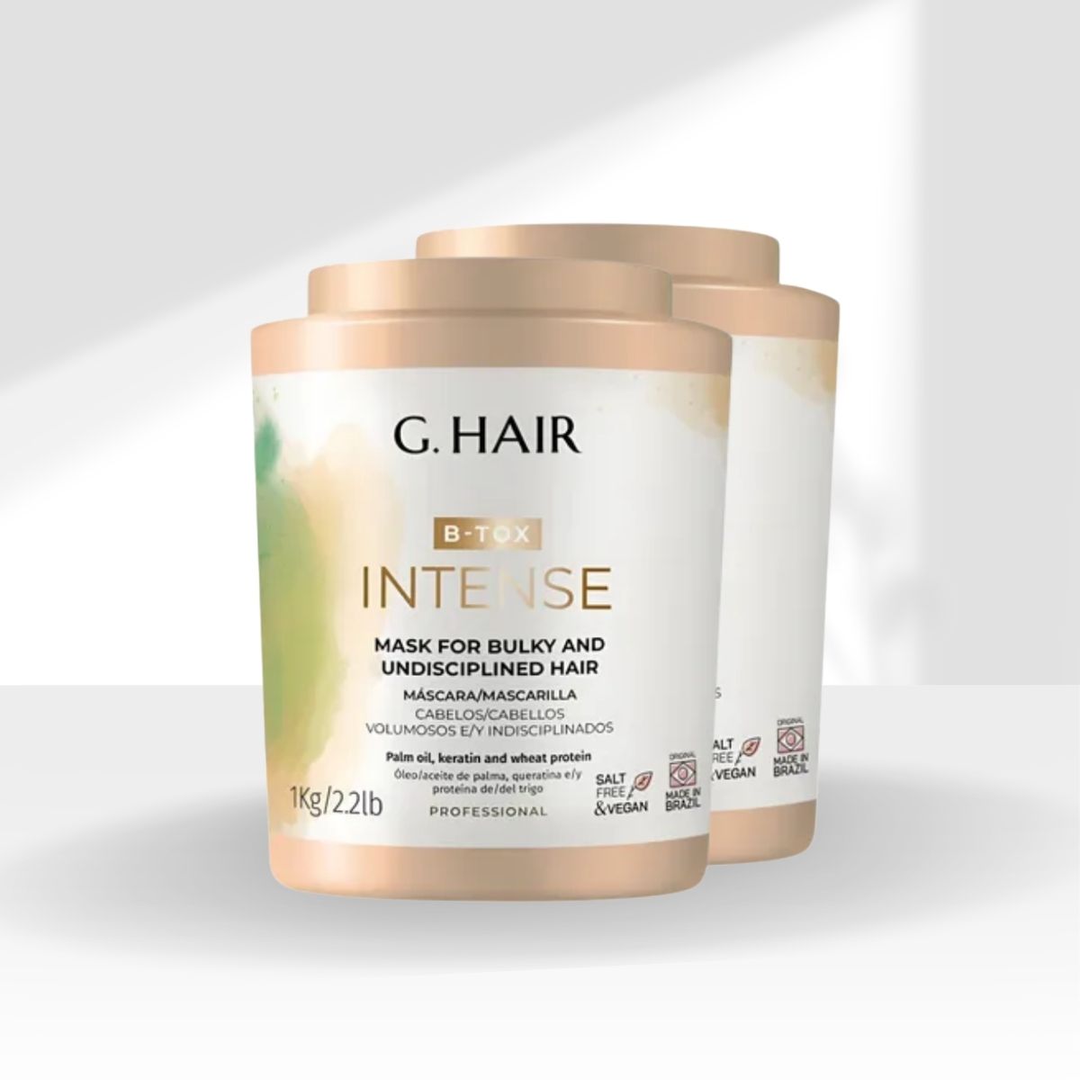 Kit G.Hair BTX Intense 2 Máscara 1 Kg