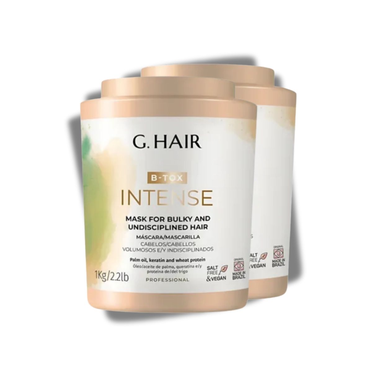 Kit G.Hair BTX Intense 2 Máscara 1 Kg