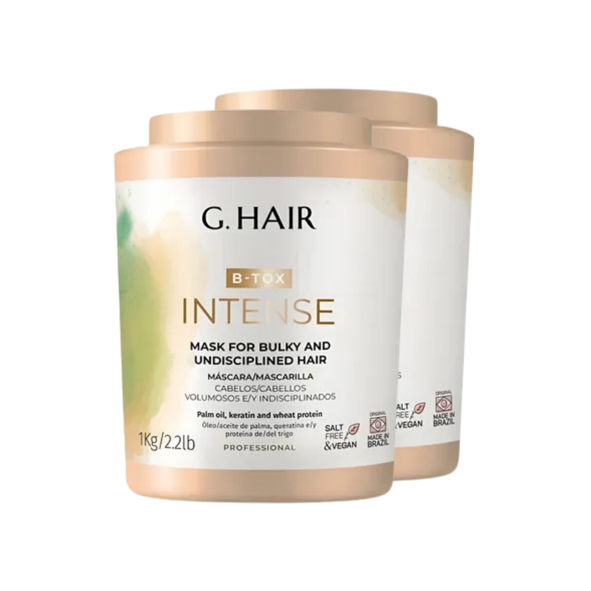 Kit G.Hair BTX Intense 2 Máscara 1 Kg
