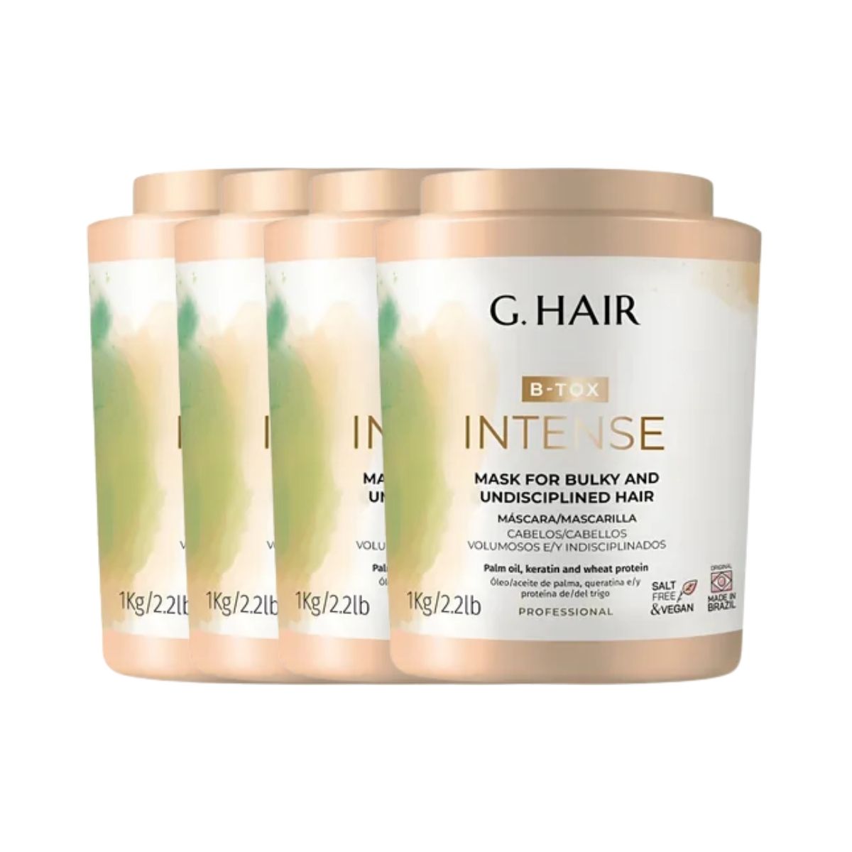 Kit G.Hair BTX Intense 4 Máscara 1 Kg