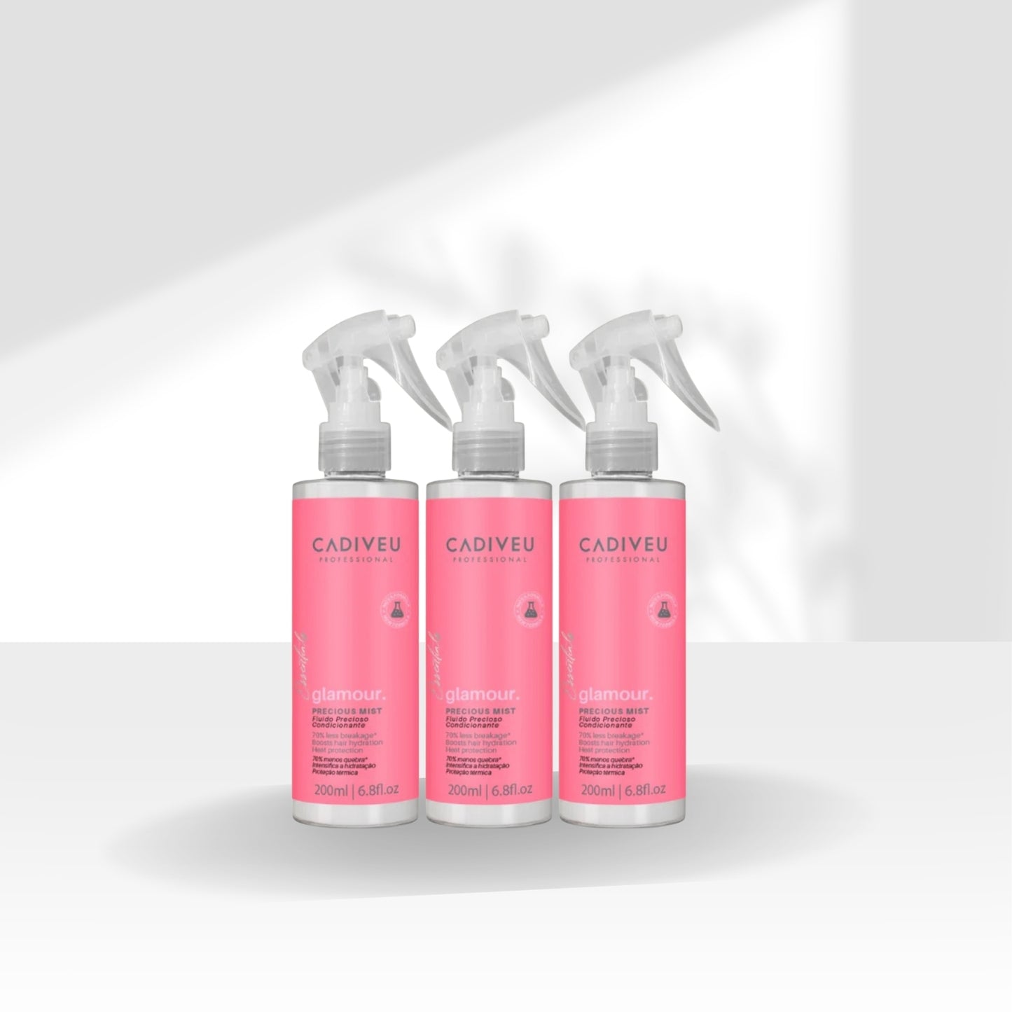 Kit Cadiveu Profissonal Glamour 3 Fluído Precioso 200 ml