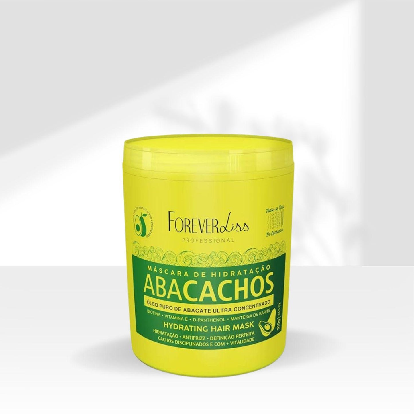 Máscara Forever Liss Abacachos para Cabelo Cacheado 950 g