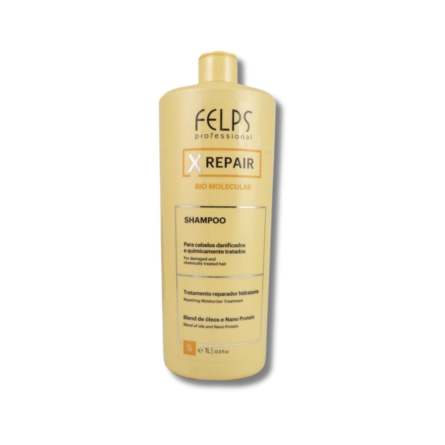 Kit Felps X Repair Bio Molecular 2 Shampoo 1 Litro