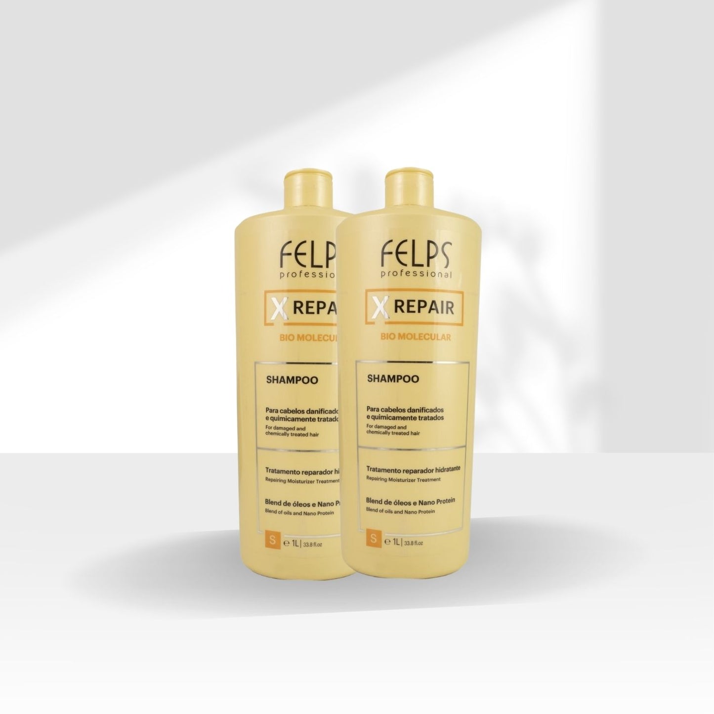 Kit Felps X Repair Bio Molecular 2 Shampoo 1 Litro