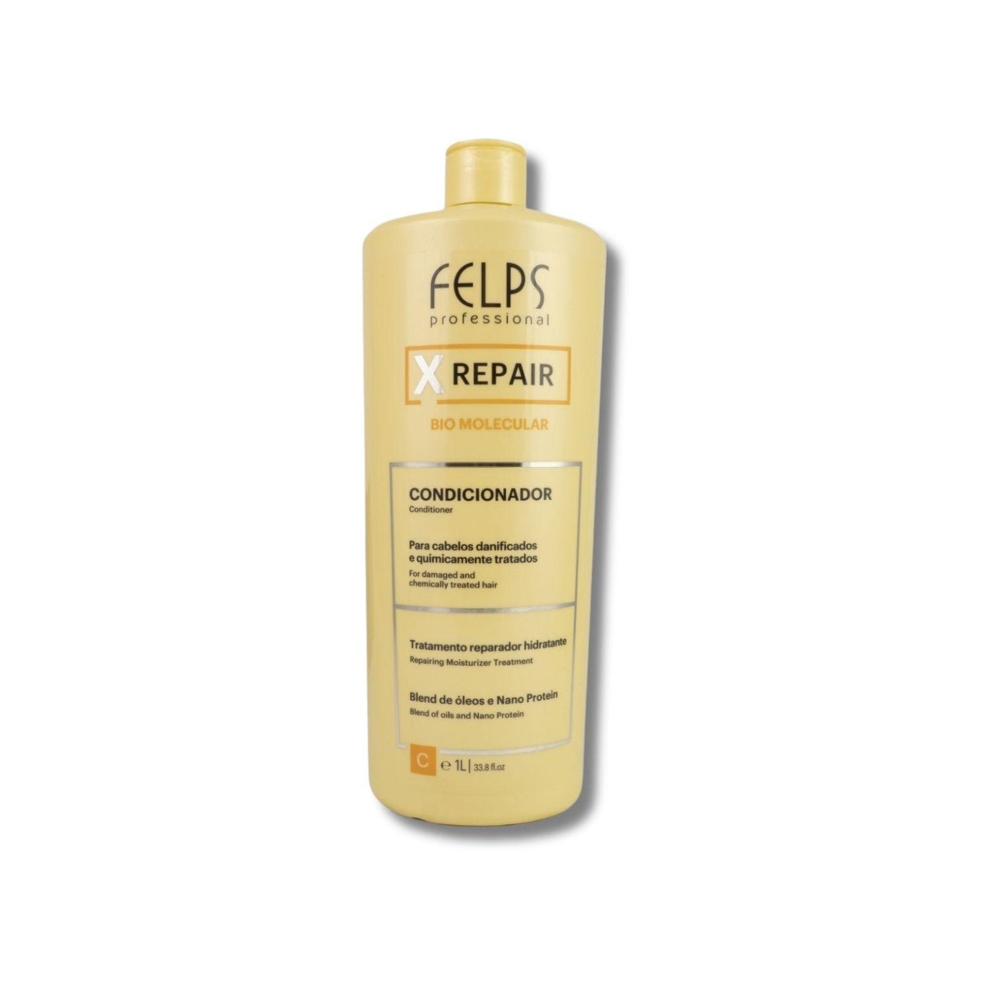 Kit Felps X Repair Bio Molecular 2 Condicionador 1 Litro