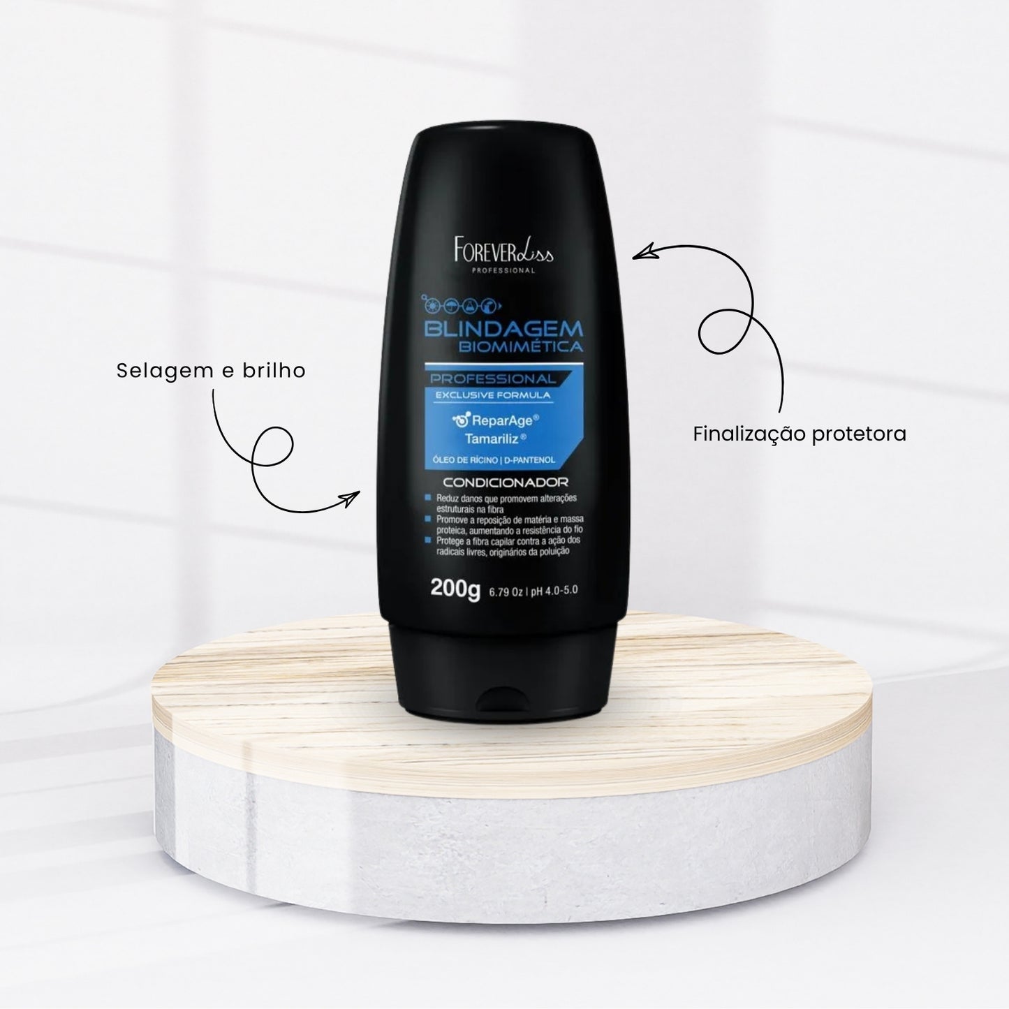 Condicionador Forever Liss Blindagem Capilar 200 g