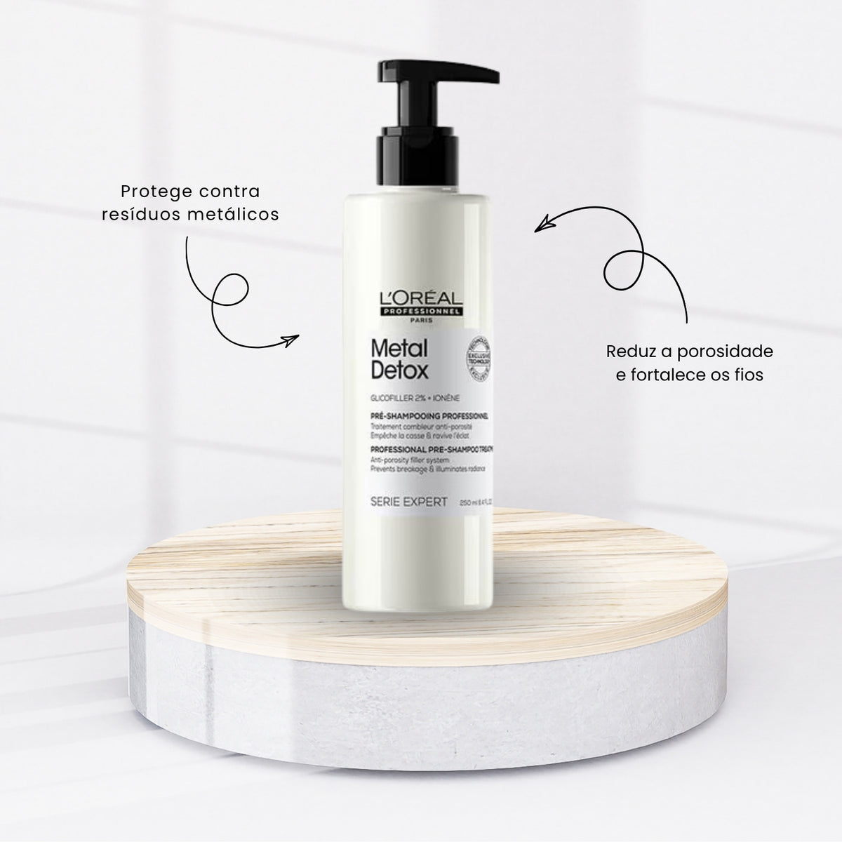 Pré Shampoo Loreal Metal Detox 250 ml