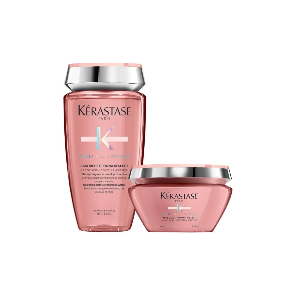 Kit Kérastase Chroma Absolu Shampoo 250 ml e Máscara 200 ml