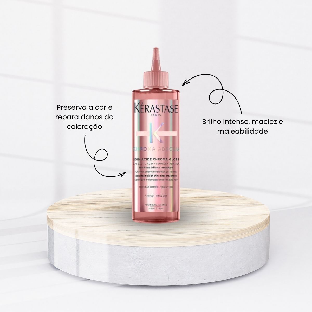 Kit Kérastase Chroma Absolu Shampoo e Tratamento Capilar