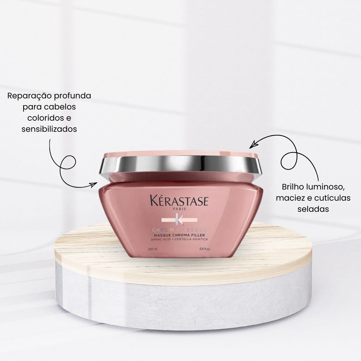 Kit Kérastase Chroma Absolu Máscara e Tratamento Capilar
