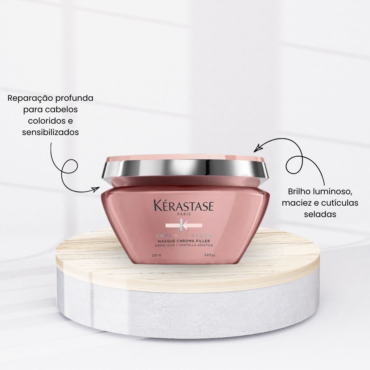 Kit Kérastase Chroma Absolu 2 Máscaras 200 ml