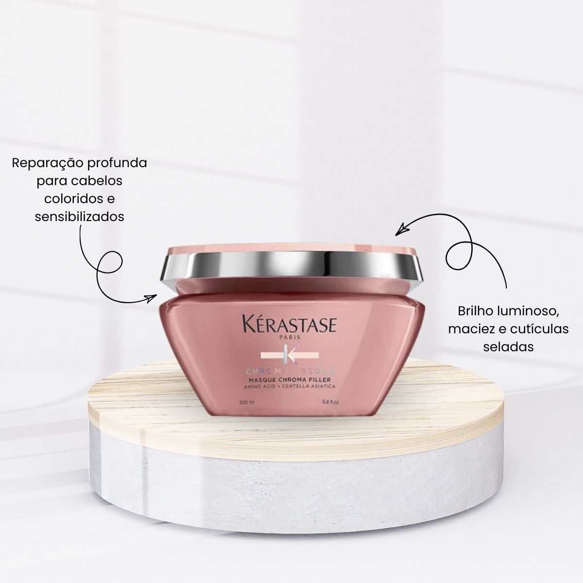 Kit Kérastase Chroma Absolu 3 Máscaras 200 ml