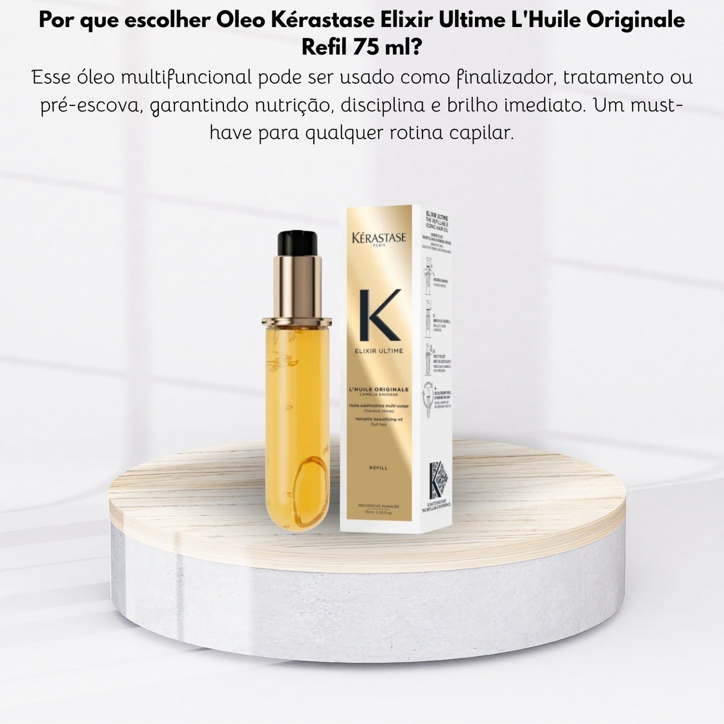 Oleo Kérastase Elixir Ultime L'Huile Originale Refil 75 ml