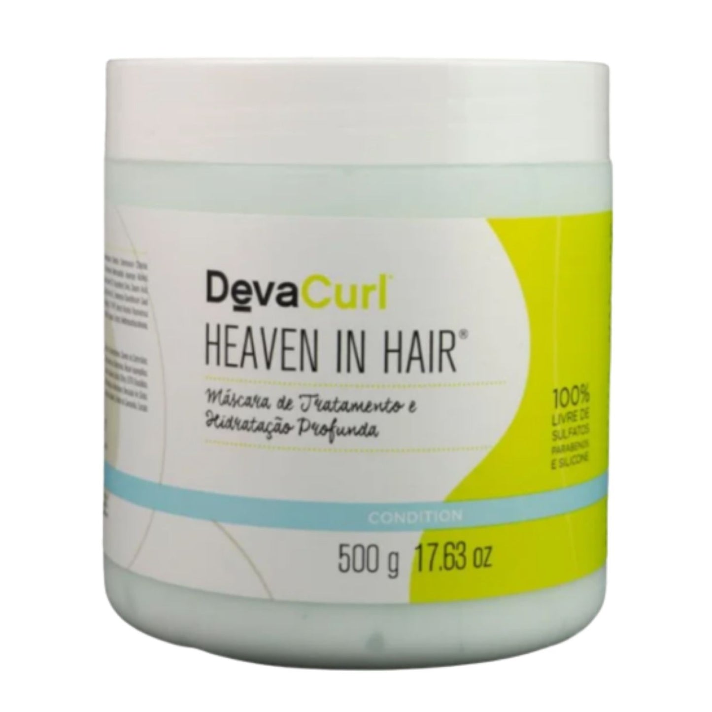 Máscara DevaCurl Heaven in Hair de Máscara de Hidratação para Cabelo Cacheado 500 g