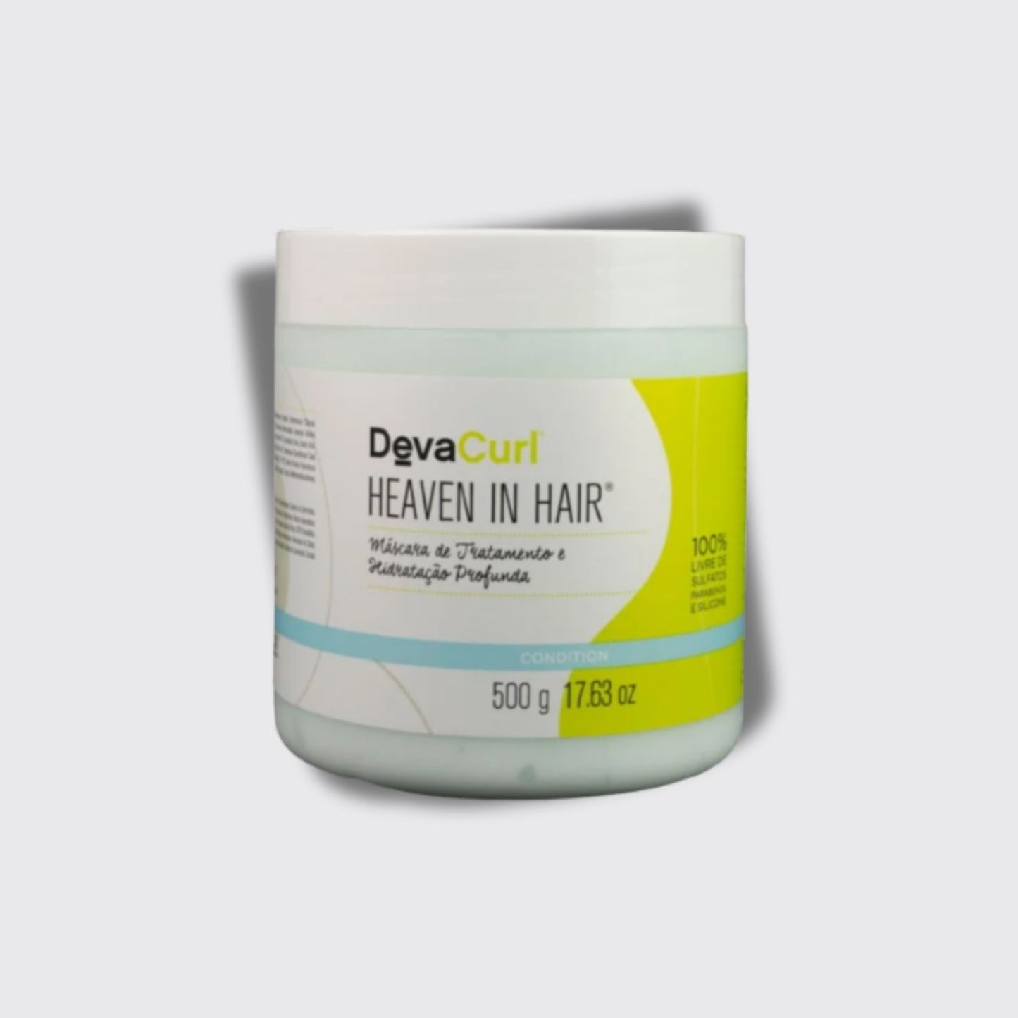 Máscara DevaCurl Heaven in Hair de Máscara de Hidratação para Cabelo Cacheado 500 g