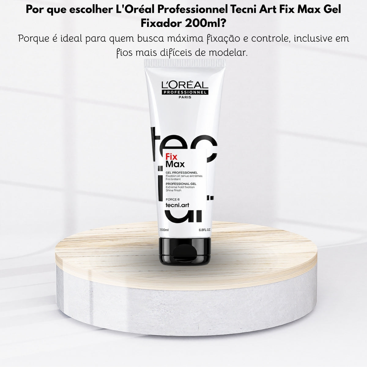 L'Oréal Professionnel Tecni Art Fix Max Gel Fixador 200ml