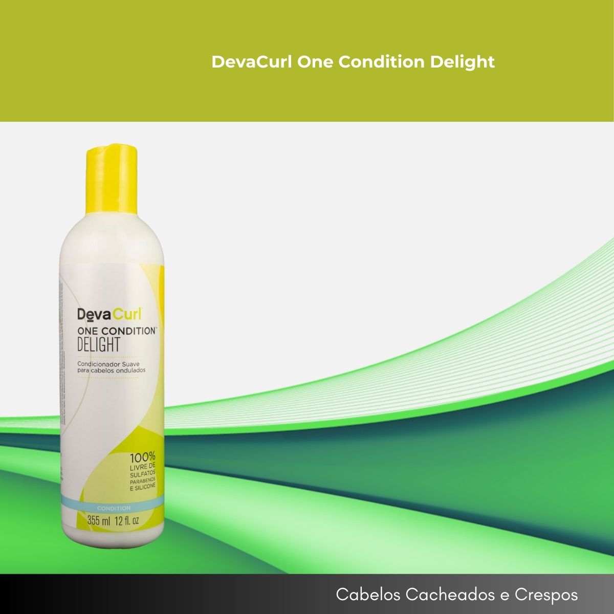 Condicionador DevaCurl One Condition Delight Suave 355 ml