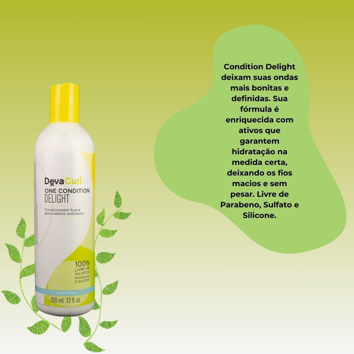 Condicionador DevaCurl One Condition Delight Suave 355 ml