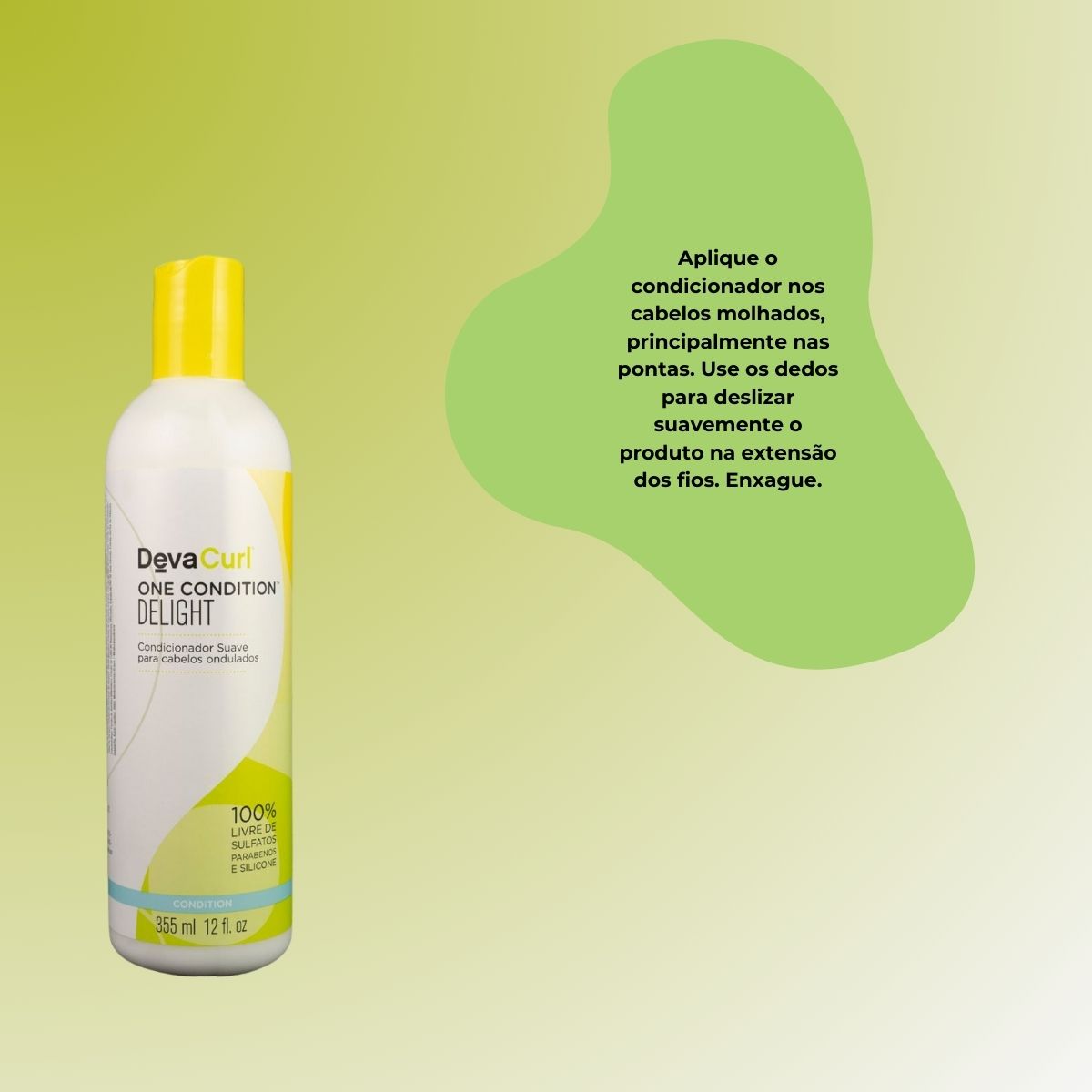 Condicionador DevaCurl One Condition Delight Suave 355 ml