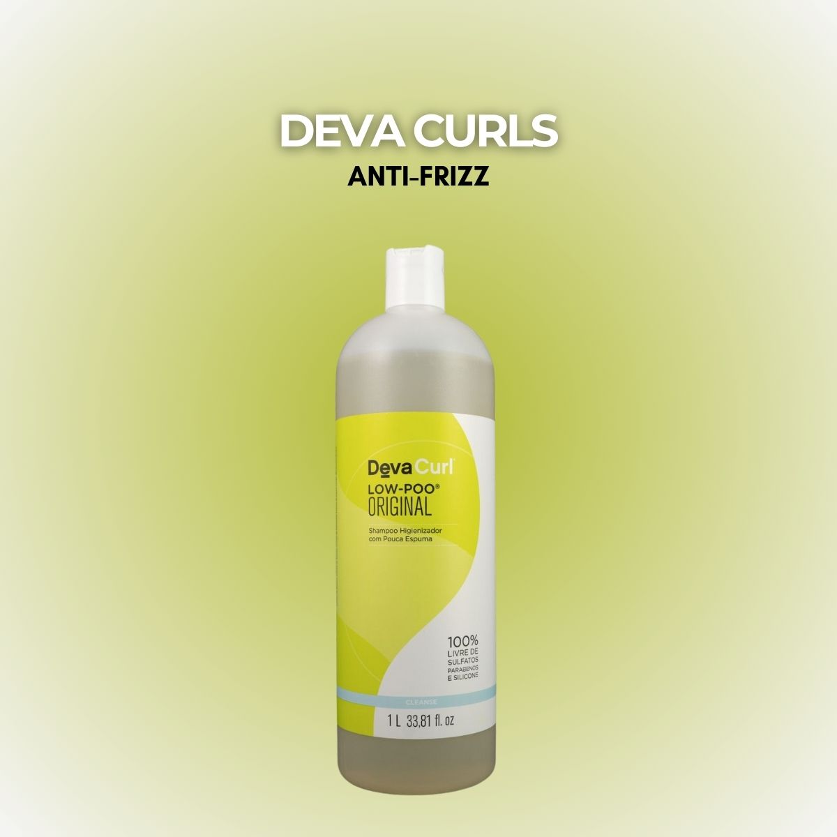 Shampoo DevaCurl Low-Poo Original com Pouca Espuma 1 Litro