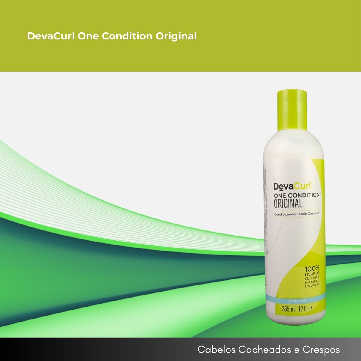 Condicionador DevaCurl One Condition Original 355 ml