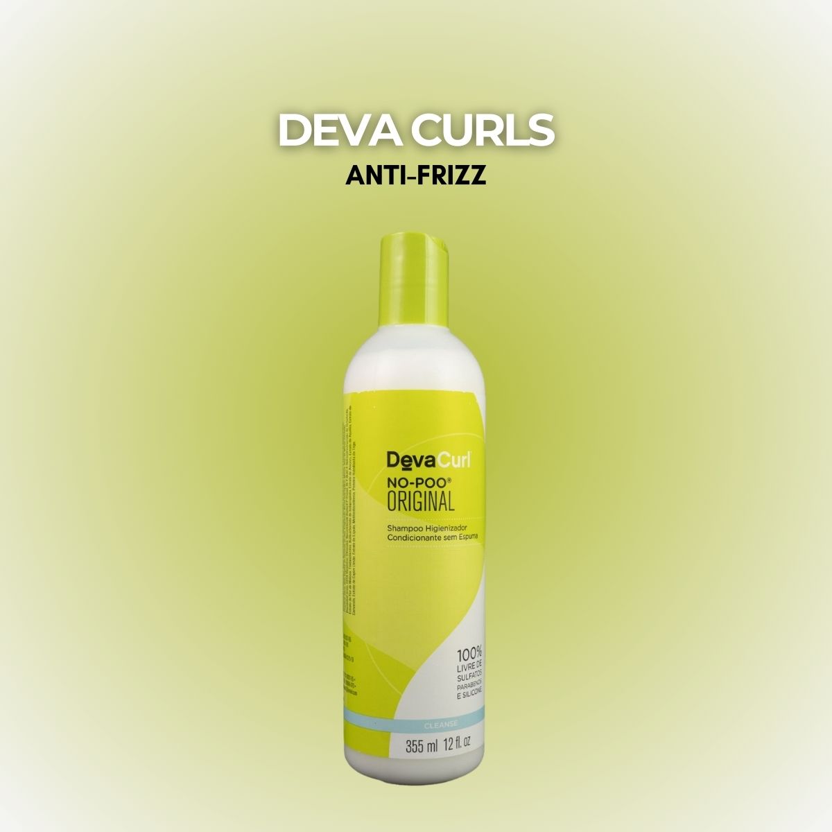 Shampoo DevaCurl No-Poo Original Sem Espuma 355 ml