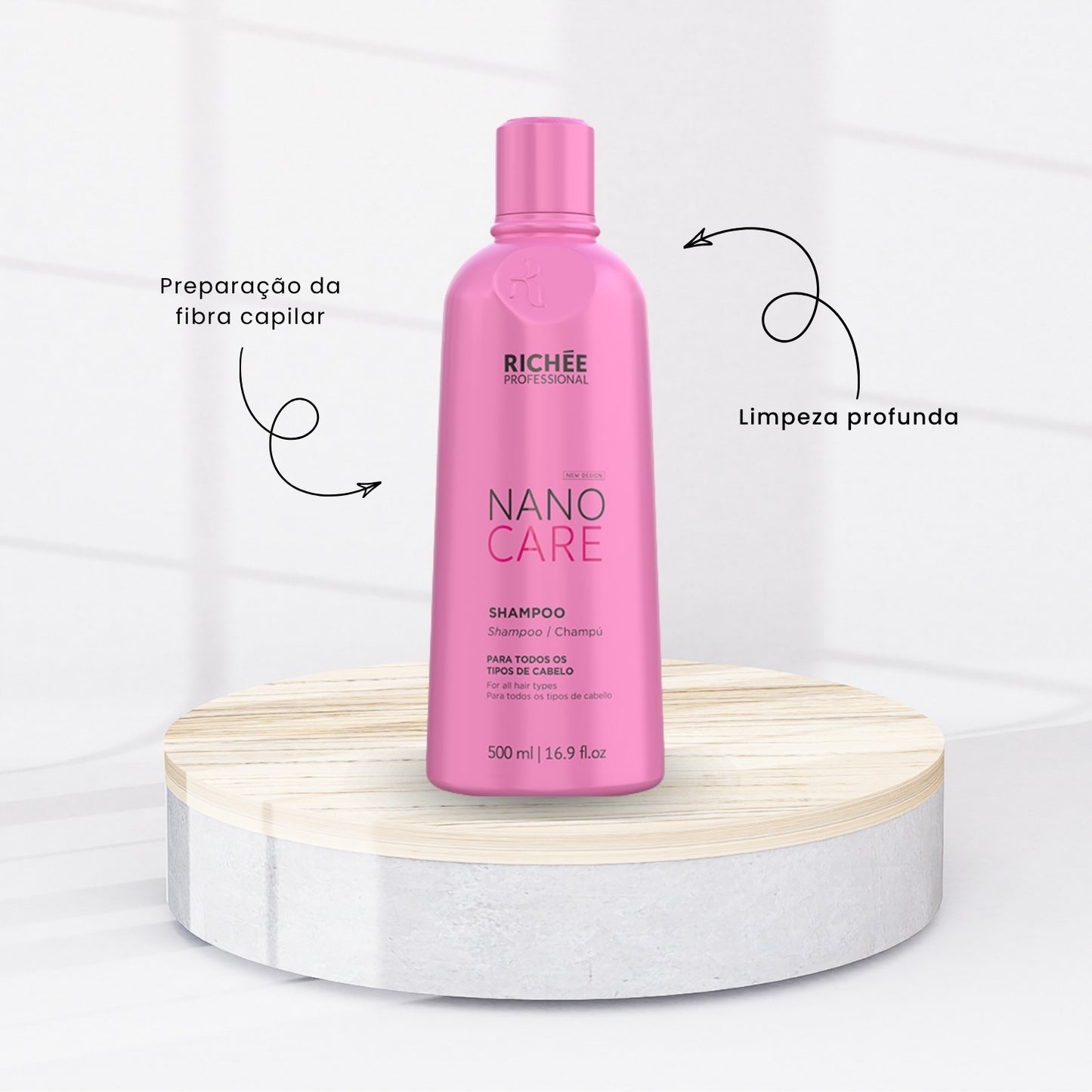 Shampoo Richee Nano Care New Design 500 ml