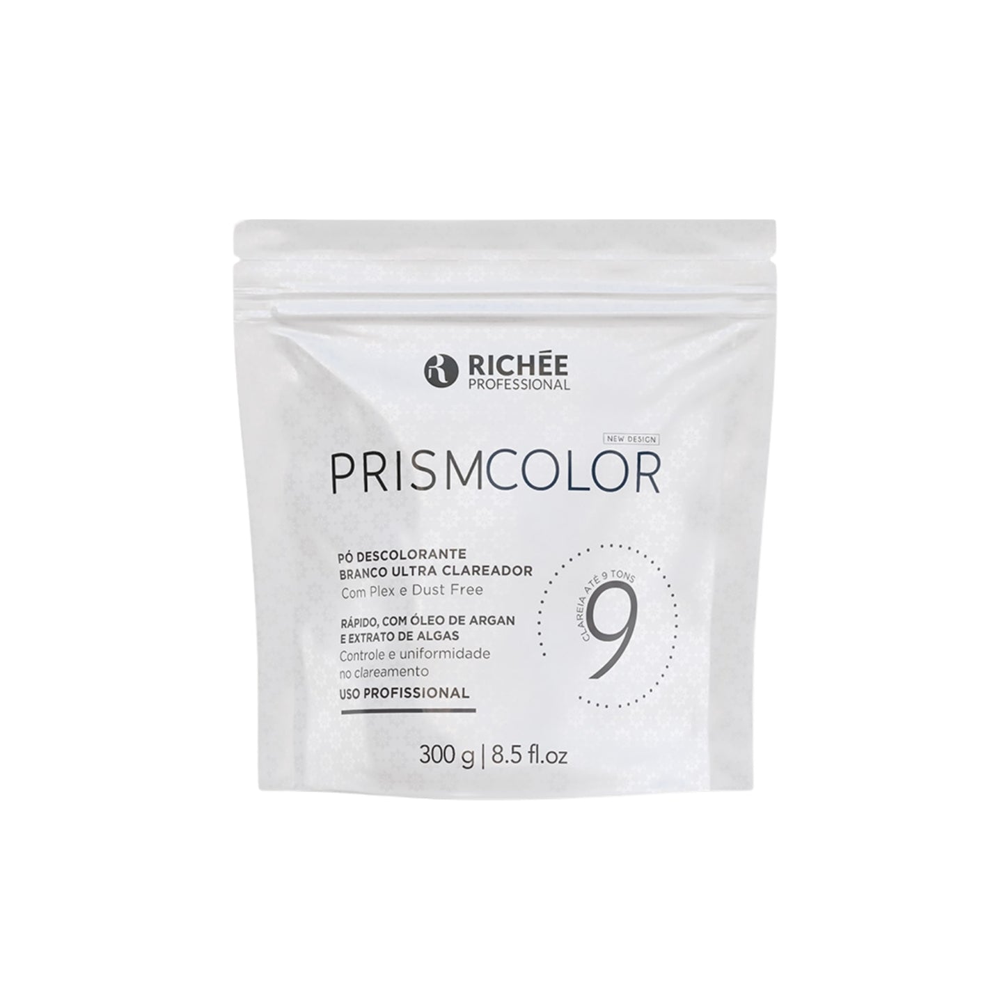 Pó Descolorante Richée Prismcolor 9 tons Branco ultra 300 ml