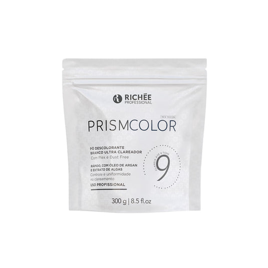 Pó Descolorante Richée Prismcolor 9 tons Branco ultra 300 ml