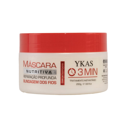 Máscara Ykas 3 Minutos Nutritiva 250 g