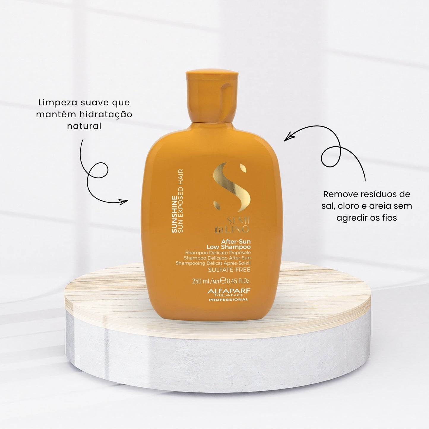 Shampoo Alfaparf Semi Di Lino Sunshine Low 250 ml