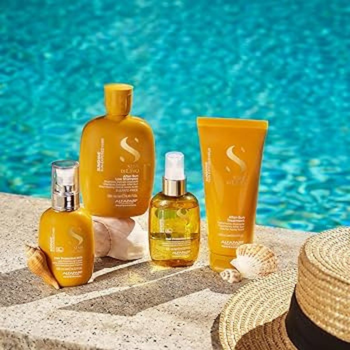 Leave-in Alfaparf Semi Di Lino Sunshine Hair Protective Milk 125 ml