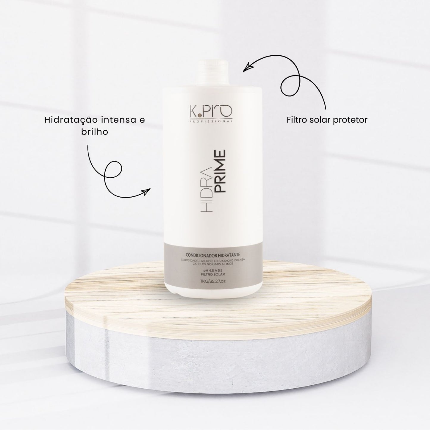 Condicionador K.Pro Hidra Prime Hidratante 1 Litro
