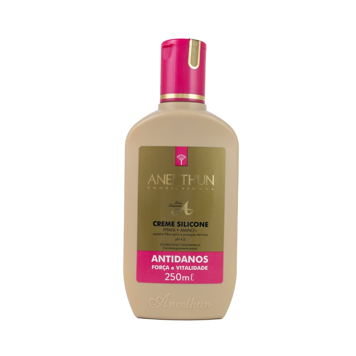 Creme de Pentear Aneethun Linha A Creme de Silicone Antidanos 250 ml