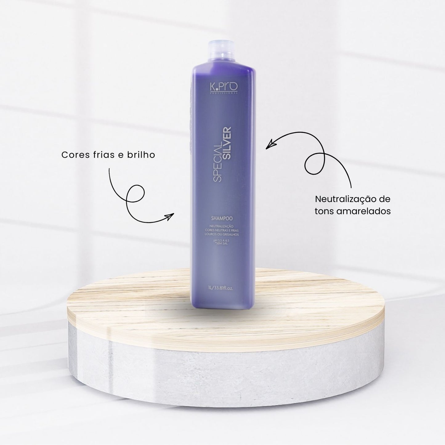 Shampoo K.Pro Special Silver 1 Litro