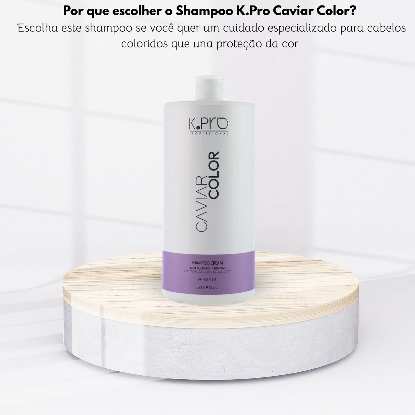 Shampoo K.Pro Caviar Color Proteção da Cor 1 Litro