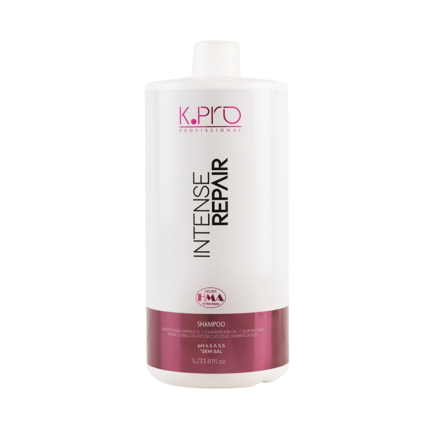 Shampoo K.Pro Intense Repair Reconstrução Profunda 1 Litro