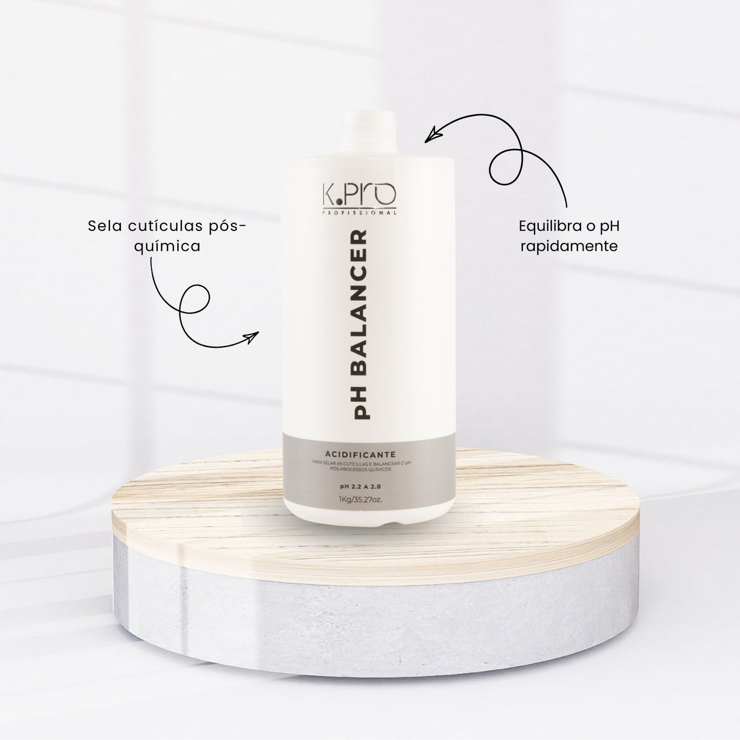 K.Pro Profissional pH Balancer Acidificante 1000ml