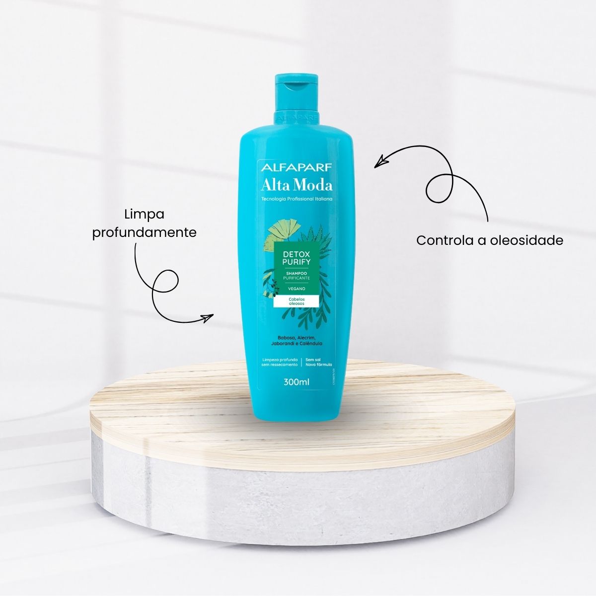 Kit Alfaparf Alta Moda Detox Shampoo e Condicionador 300 ml