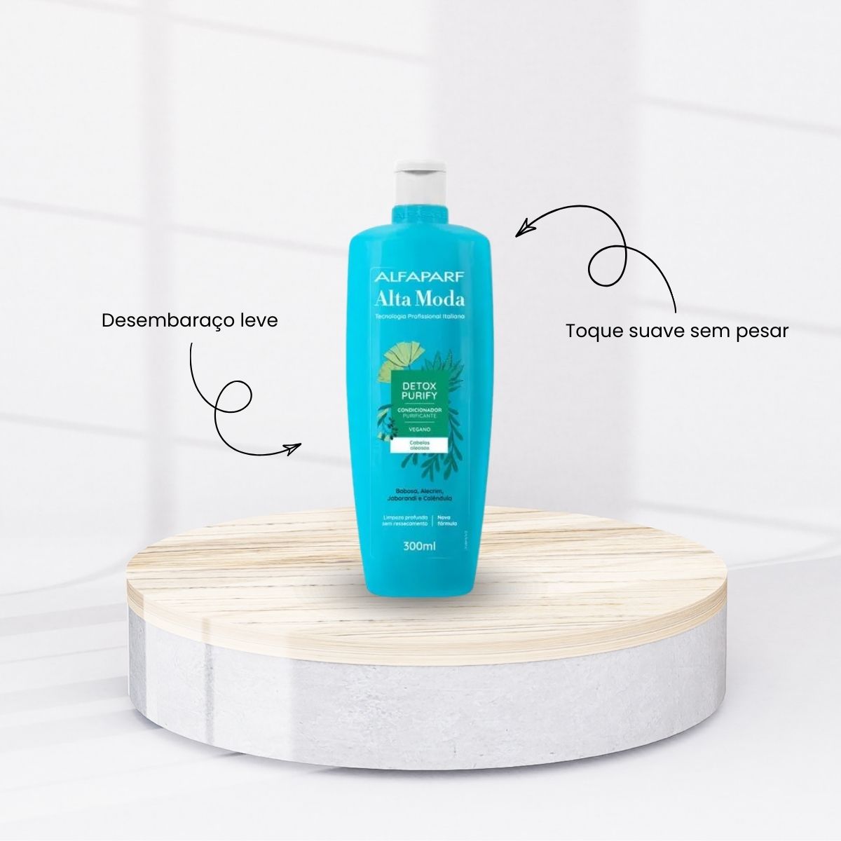 Kit Alfaparf Alta Moda Detox Shampoo e Condicionador 300 ml
