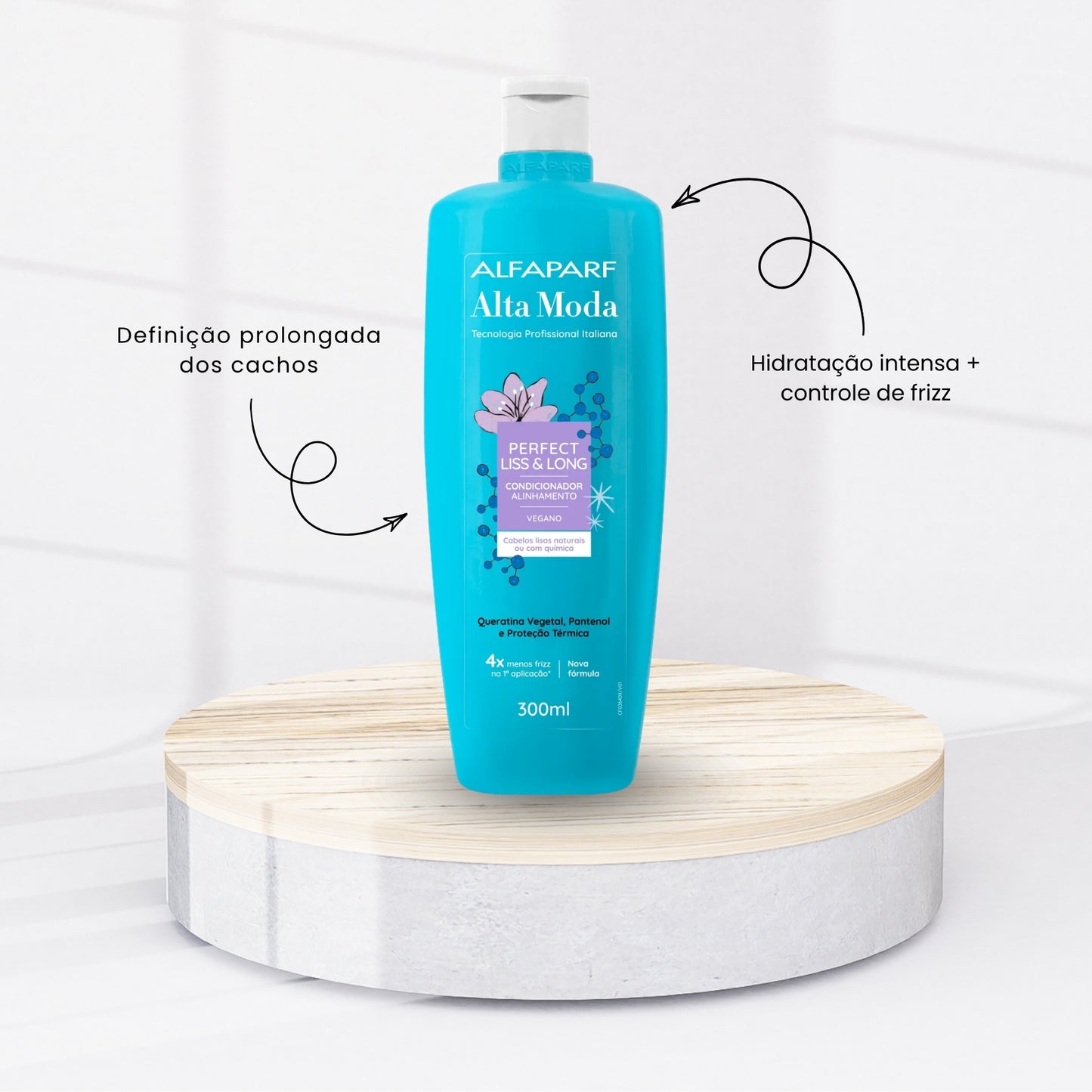 Condicionador Alfaparf Alta Moda Perfect Liss&Long 300 ml